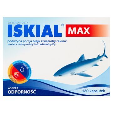 Iskial Max Suplement Diety 120 szt.