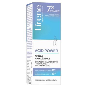 Lirene Acid Power Serum 7% Kwasów Nawilżające 30 ml