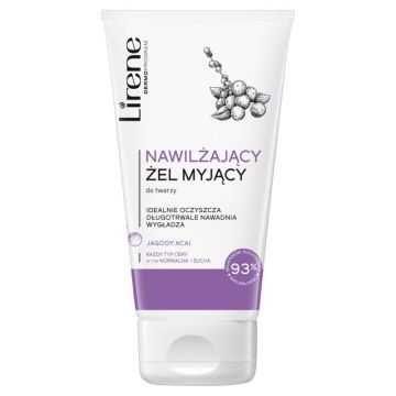 Lirene Dermoprogram Żel Myjący Do Twarzy Nawilżający 150 ml