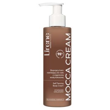Lirene Samoopalacz Do Ciała Mocca Cream z Organiczną Wodą Kokosową 190 ml