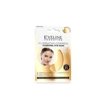 Eveline Cosmetics Hydrożelowe Płatki Pod Oczy Rozświetlające 1 szt.