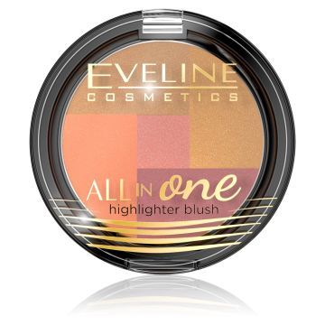 Eveline Cosmetics All In One Róż Do Policzków 03 5.5 g