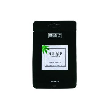 Beauty Formulas Hemp Beauty Maska Do Włosów 24 g