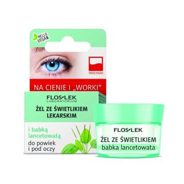 FLOSLEK PHARMA Żel Pod Oczy i Na Powieki Babka Lancetowata 10 g