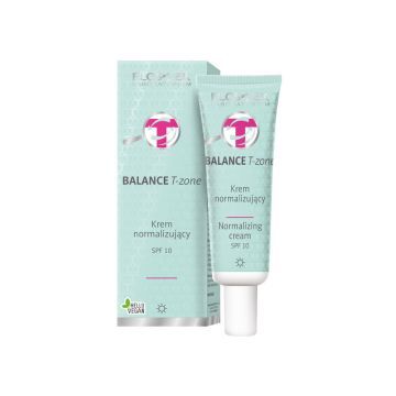 Floslek Pharma Balance T-zone Krem Normalizujący Spf 10 50 ml
