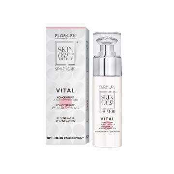Floslek Pharma Skin Care Expert Sphere 3d Krem-koncentrat Do Twarzy z Koenzymem Q10 30 ml