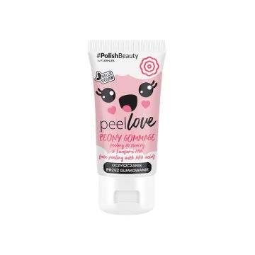 Floslek Pharma Peellove Gommage Peeling Do Twarzy z Kwasami Aha Peony 75 ml