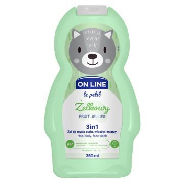 ON LINE Żel Do Mycia 3w1 Żelkowy 350 ml