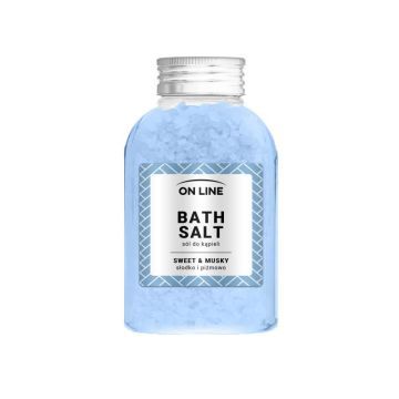 On Line Bath Salt Sól Do Kąpieli Sweet & Musky 600 g