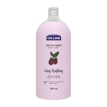 On Line Płyn Do Kąpieli Raspberry 980 ml