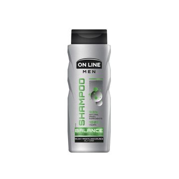 On Line Men Szampon Do Włosów Czarna Rzepa 400 ml