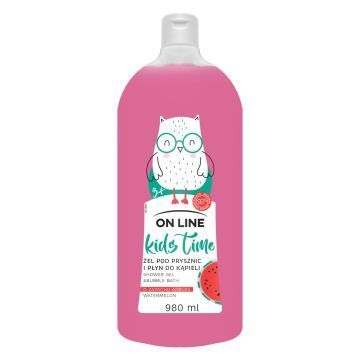 On Line Kids Time Płyn Pod Prysznic 2w1 Arbuz 980 ml