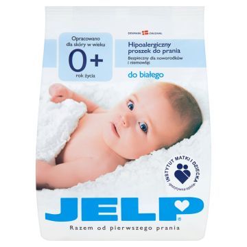 Jelp 0+ Hipoalergiczny Proszek Do Prania Do Białego 1120 g