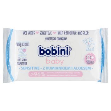 BOBINI Chusteczki Nawilżane 60 szt.