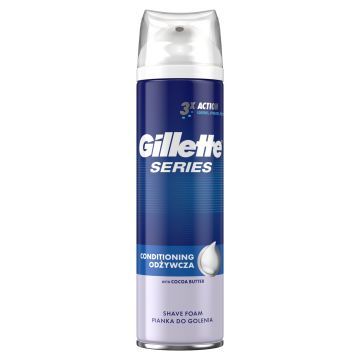 Gillette Series Conditioning Pianka Do Golenia 250 ml