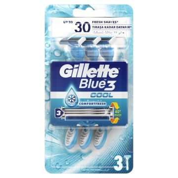GILLETTE GT83452 - GILL.BLUE III ICE JEDNOCZESCIOWKI 3SZT