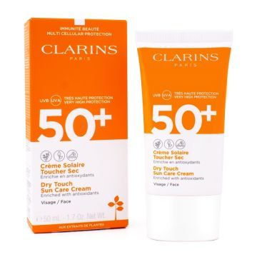 Clarins Dry Touch Krem Ochronny Spf 50+ 50 ml