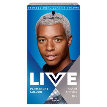 SK LIVE SK LIVE MEN U71 SREBRZYSTY CHROM, 1 op.
