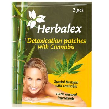 Herbalex Dermokosmetyki Pielegnacja Ciala Plastry Oczyszczające z Konopiami 2 szt.