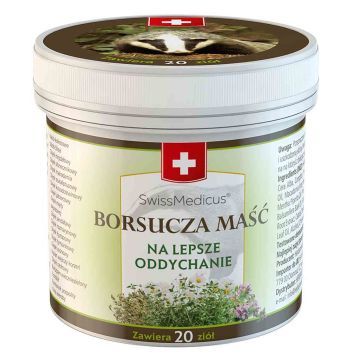 Swissmedicus Borsucza Maść Na Lepsze Oddychanie 125 ml