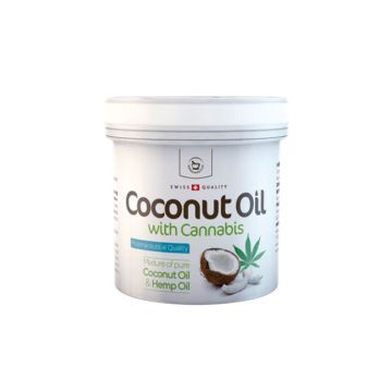 Herbamedicus Dermokosmetyki Pielegnacja Ciala Olej Kokosowy z Konopiami 250 ml