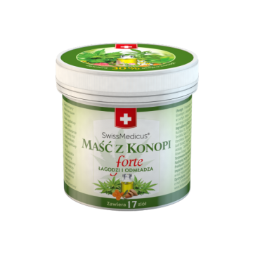 Herbamedicus Dermokosmetyki Pielegnacja Ciala Maść z Konopi 125 ml