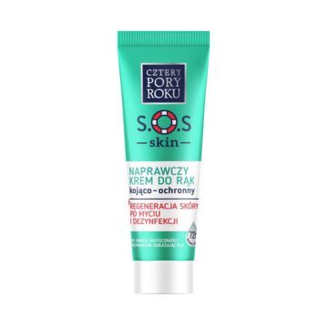 Cztery Pory Roku Sos Skin Krem Do Rąk Regeneracja Skóry Po Myciu i Dezynfekcji 50 ml