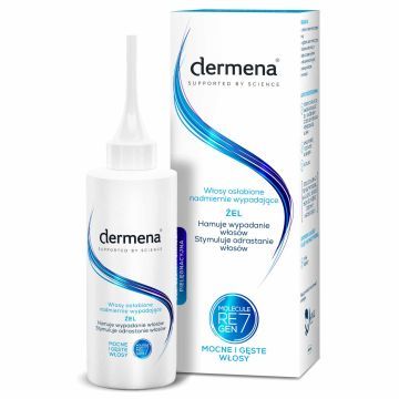 Dermena Hair Care Żel Do Włosów Hamujący Wypadanie 200 ml