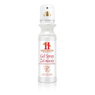 HEGRON Żel Do Włosów w Sprayu Silny i Natychmiastowy Efekt 150 ml