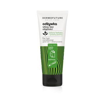 Dermofuture Daiy Care Odżywka Flat Hair Conditioner, Green Tea + Clay Włosy Bez Objętości 250 ml