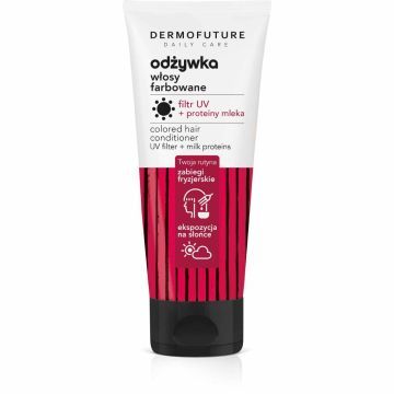 Dermofuture Daily Care Odżywka Keratin + Argan Oil Włosy Zniszczone 250 ml