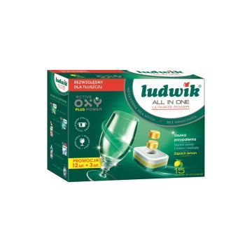 Ludwik All In One p Free Tabletki Do Zmywarki 270 g