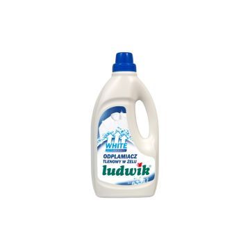 Ludwik Odplamiacz Tlenowy w Żelu Do Tkanin Białych 1000 ml