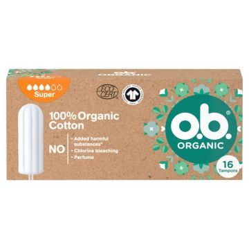 Ob Organic Tampony Super 16 szt.