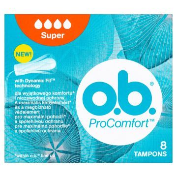 OB Tampony Super 8 szt.