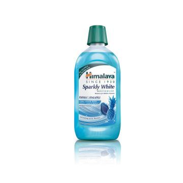 HIMALAYA HERBALS Płyn Do Płukania Jamy Ustnej Wybielający 450 ml