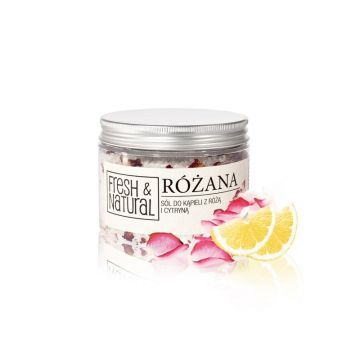 Fresh&natural Różana Sól Do Kąpieli 500 g