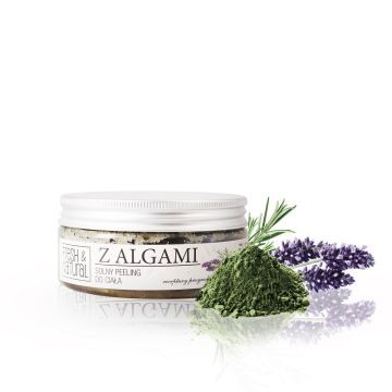 FRESH&NATURAL Peeling Do Ciała Solny 250 g