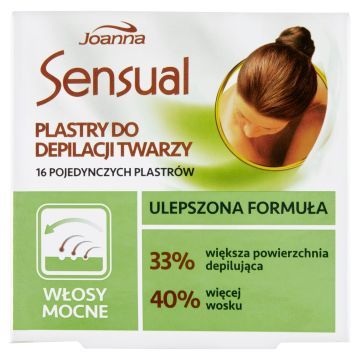 SENSUAL Plastry Do Depilacji 16 Sztuk 16 szt.