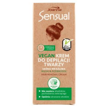 Joanna Professional Sensual Vegan Krem Do Depilacji Twarzy 20 g