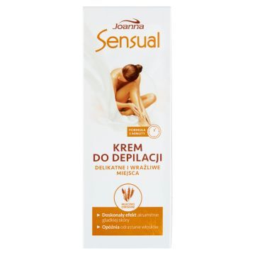 JOANNA Krem Do Depilacji Delikatne i Wrażliwe Miejsca 100 g