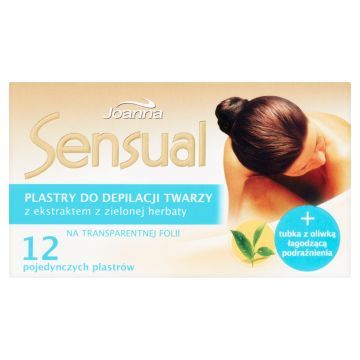 JOANNA Plastry Do Depilacji z Ekstraktem z Zielonej Herbaty 7 szt.