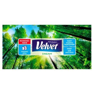 VELVET Chusteczki Higieniczne 90 szt.