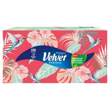 VELVET VELVET PASTELS CHUSTECZKI UNIW.3W120SZT
