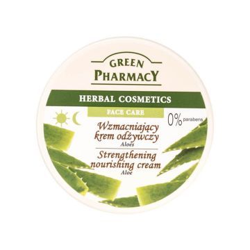 GREEN PHARMACY Krem Do Twarzy Wzmacniający 150 ml