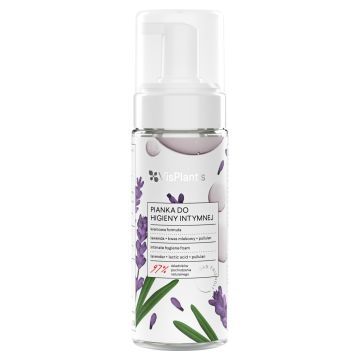 Vis Plantis Pianka Do Higieny Intymnej Lawenda, Kwas Mlekowy i Pullulan 170 ml