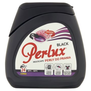 Perlux Multicaps Color Kapsułki Do Prania Czarne 24 szt.