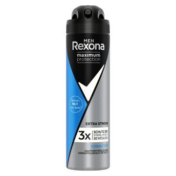 REXONA Antyperspirant w aerozolu dla mężczyzn Protection Cobalt Dry 150 ml