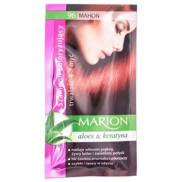 MARION Szampon Koloryzujący Do Włosów w Saszetce Mahoń 40 ml