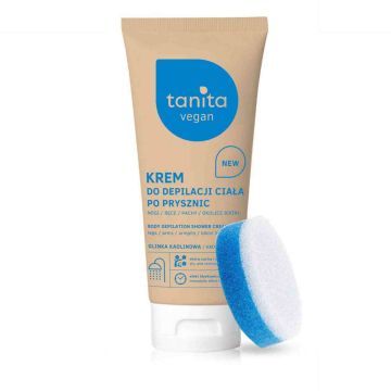 TANITA KREM DO DEPILACJI CIAŁA POD PRYSZNIC Z GĄBKĄ 200 ml